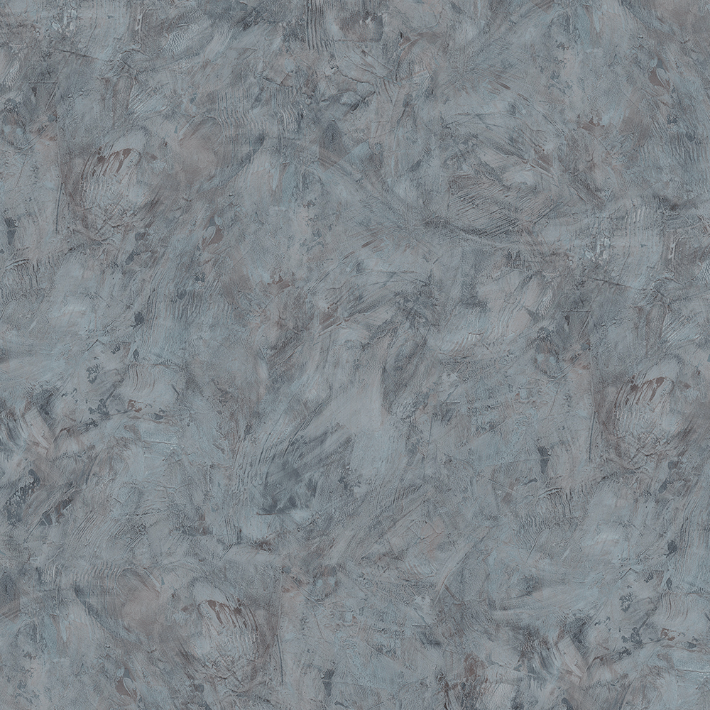 8041 | Soft Sheen UV Abstract Slate Blue Brushstroke Panel