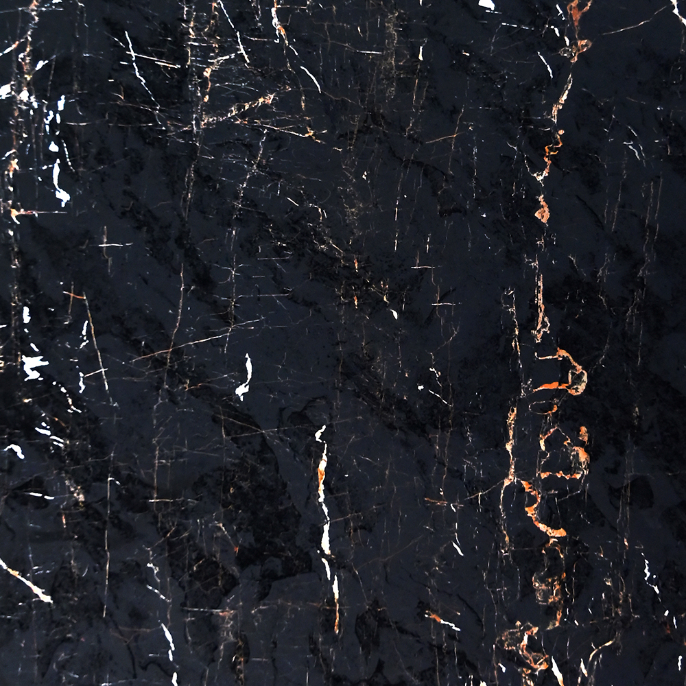883 | Super High Gloss UV Black Marble Sheet
